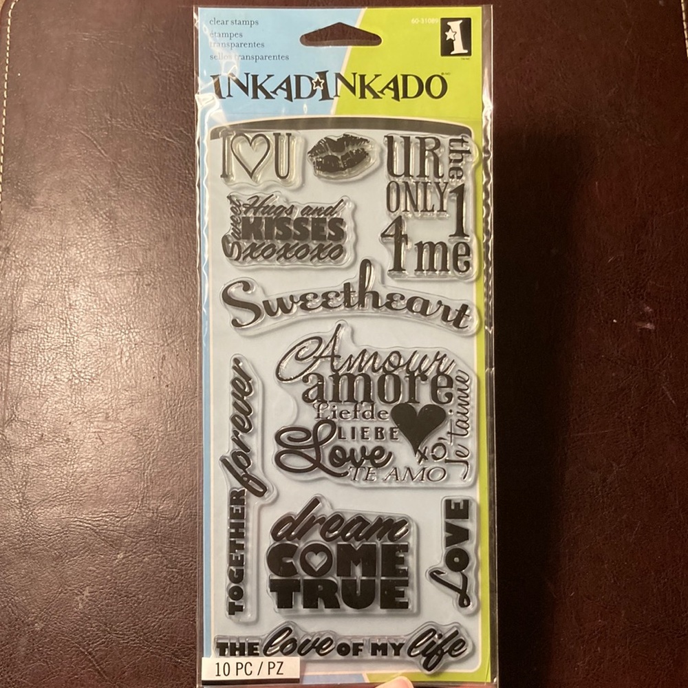 Sentiments of love stamp set